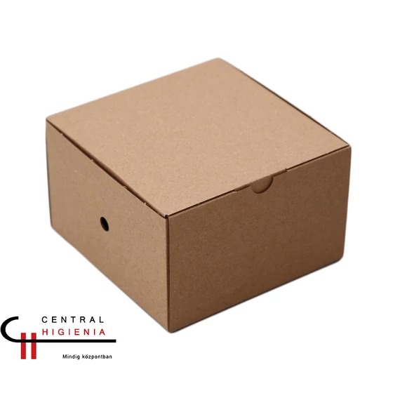 Hamburger doboz xxl papír 190x185x110 mm (50 db/cs)