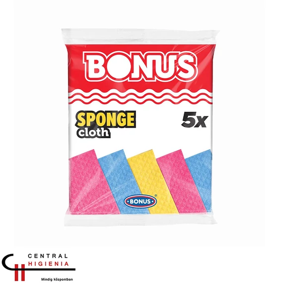 Bonus 5db szivacsos kendő