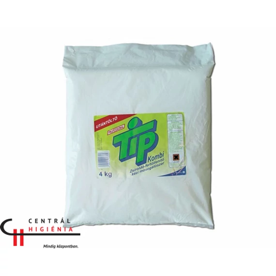 Tip kombi fertőtlenítős mosogatópor 4kg