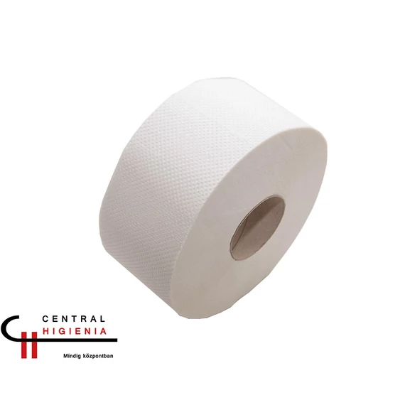 Nagytekercses toalettpapír hófehér 19cm 2rtg 100m