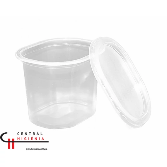 Oktogon tál alj 750ml PP