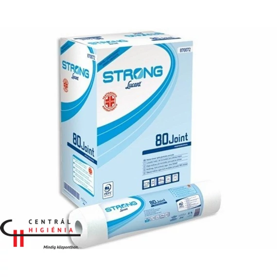 Lucart Strong orvosi lepedő hófehér 2rtg 80m