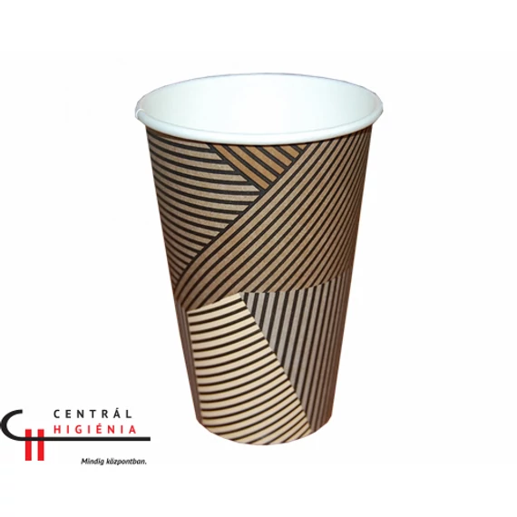 Papírpohár csíkos 330ml