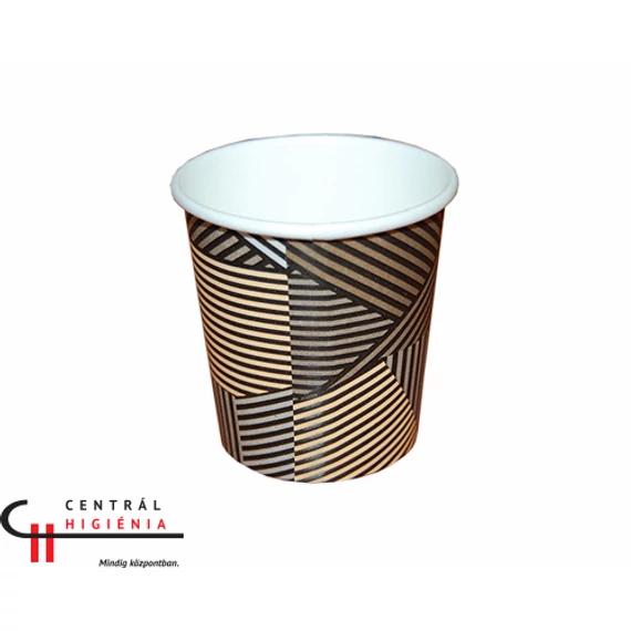 Papírpohár csíkos 100ml