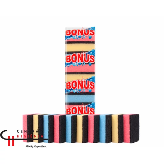Bonus Dörzsi szivacs 10dbos