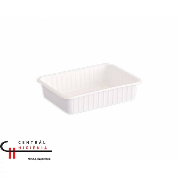 Műanyag varia szögletes alj 500ml PP